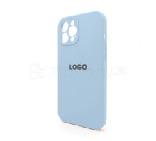 Чохол Full Silicone Case для Apple iPhone 12 Pro Max light blue (05) закрита камера TPS-2710000233770