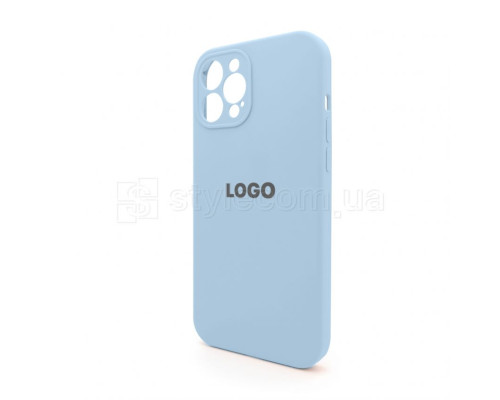 Чохол Full Silicone Case для Apple iPhone 12 Pro Max light blue (05) закрита камера TPS-2710000233770