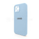 Чохол Full Silicone Case для Apple iPhone 12 Pro Max light blue (05) закрита камера TPS-2710000233770