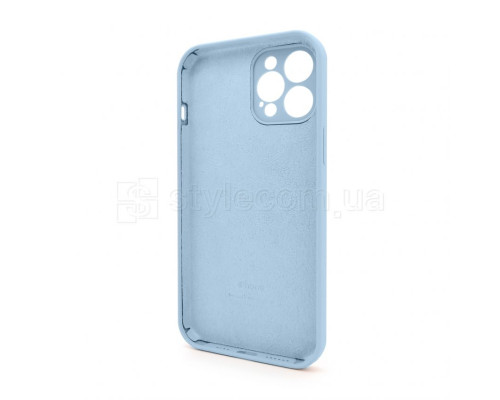 Чохол Full Silicone Case для Apple iPhone 12 Pro Max light blue (05) закрита камера TPS-2710000233770