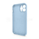 Чохол Full Silicone Case для Apple iPhone 12 Pro Max light blue (05) закрита камера TPS-2710000233770