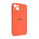 Чохол Full Silicone Case для Apple iPhone 13 apricot (02) закрита камера TPS-2710000233787