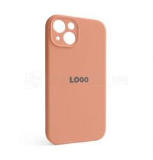 Чохол Full Silicone Case для Apple iPhone 13 peach (27) закрита камера