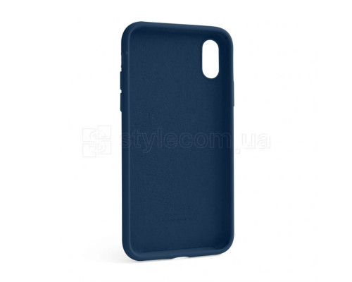 Чохол Full Silicone Case для Apple iPhone X, Xs blue cobalt (36) TPS-2710000233947