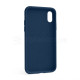 Чохол Full Silicone Case для Apple iPhone X, Xs blue cobalt (36) TPS-2710000233947