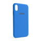 Чохол Full Silicone Case для Apple iPhone X, Xs royal blue (03) TPS-2710000233930