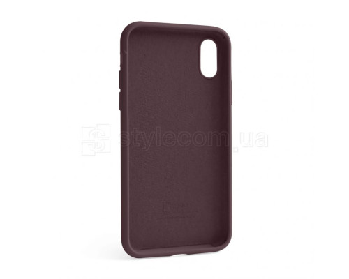 Чохол Full Silicone Case для Apple iPhone X, Xs plum (57) TPS-2710000233954