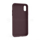 Чохол Full Silicone Case для Apple iPhone X, Xs plum (57) TPS-2710000233954