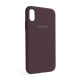 Чохол Full Silicone Case для Apple iPhone X, Xs plum (57) TPS-2710000233954