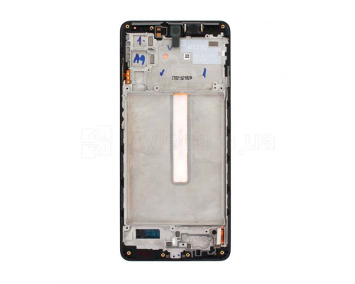 Дисплей (LCD) для Samsung Galaxy M52/M526 (2021) з тачскріном та рамкою black Service Original (PN:GH82-27094A) TPS-2710000233961