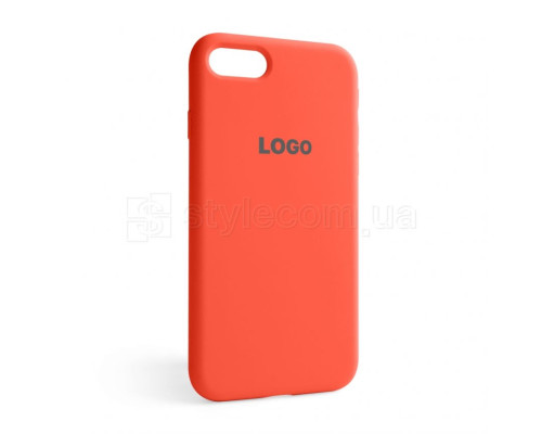 Чохол Full Silicone Case для Apple iPhone 7, 8, SE 2020 orange (13)