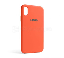 Чохол Full Silicone Case для Apple iPhone Xr apricot (02) TPS-2710000233978