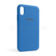 Чохол Full Silicone Case для Apple iPhone Xr royal blue (03) TPS-2710000234005