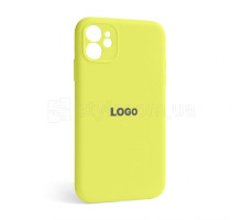 Чохол Full Silicone Case для Apple iPhone 12 flash lime (41) закрита камера TPS-2710000234135