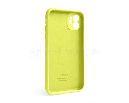 Чохол Full Silicone Case для Apple iPhone 12 flash lime (41) закрита камера TPS-2710000234135