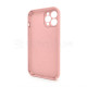 Чохол Full Silicone Case для Apple iPhone 12 Pro Max light pink (12) закрита камера TPS-2710000234180