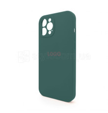 Чохол Full Silicone Case для Apple iPhone 12 Pro Max pine green (55) закрита камера