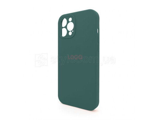 Чохол Full Silicone Case для Apple iPhone 12 Pro Max pine green (55) закрита камера TPS-2710000234203