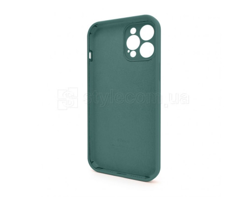 Чохол Full Silicone Case для Apple iPhone 12 Pro Max pine green (55) закрита камера TPS-2710000234203