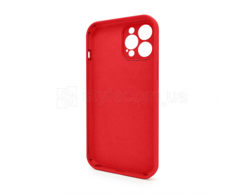 Чохол Full Silicone Case для Apple iPhone 12 Pro Max red (14) закрита камера