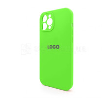 Чохол Full Silicone Case для Apple iPhone 12 Pro Max shiny green (40) закрита камера TPS-2710000234227