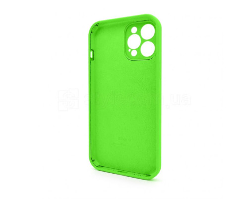 Чохол Full Silicone Case для Apple iPhone 12 Pro Max shiny green (40) закрита камера TPS-2710000234227