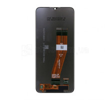 Дисплей (LCD) для Samsung Galaxy A03s/A037 (2021) 160х72мм з тачскріном black Service Original (PN:GH81-21232A) TPS-2710000234241