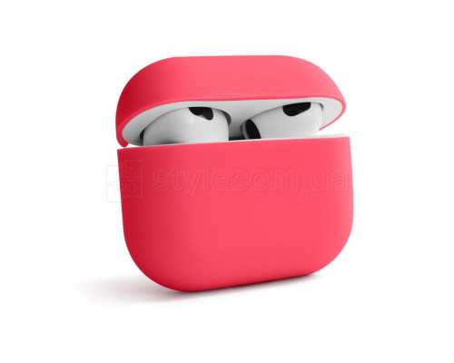 Чохол для AirPods 3 Slim crimson / малиновий (9)