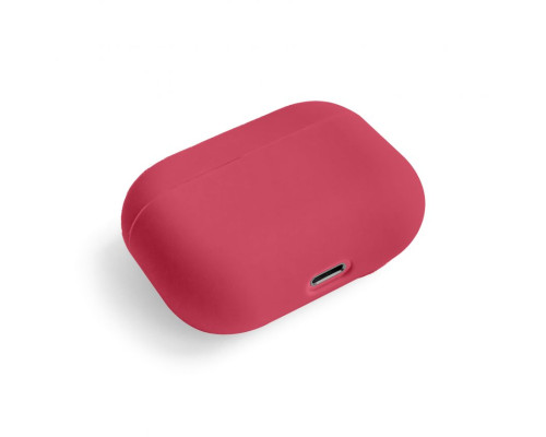 Чохол для AirPods Pro Slim dark red (crimson) / темно-червоний (малиновий) (9)