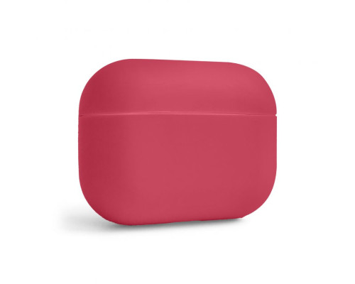 Чохол для AirPods Pro Slim dark red (crimson) / темно-червоний (малиновий) (9)