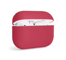 Чохол для AirPods Pro Slim dark red (crimson) / темно-червоний (малиновий) (9)