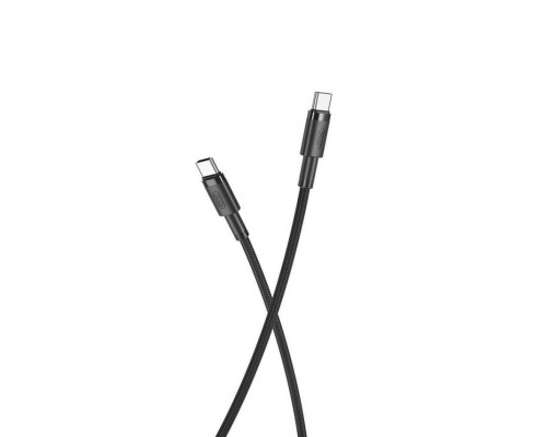 Кабель USB XO NB-Q199 Type-C to Type-C PD 100W 5A black