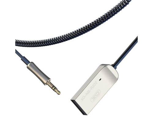 Аудіо-адаптер XO NB-R202 Car Receiver to AUX 3.5мм Bluetooth black