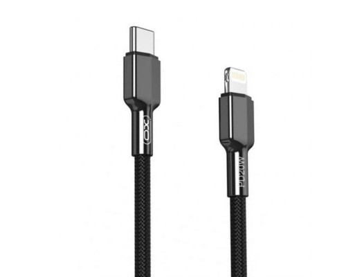 Кабель USB XO NB-Q183A Type-C to Lightning PD 20W Fast Charge 2.22A black