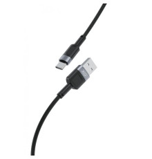 Кабель USB XO NB198 Type-C Quick Charge 2.4A black