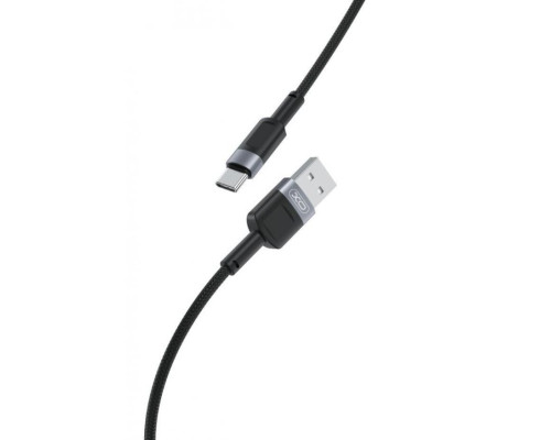 Кабель USB XO NB198 Type-C Quick Charge 2.4A black TPS-2710000235354