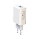 Мережевий зарядний пристрій (адаптер) XO L85D QC3.0 / 18W white TPS-2710000235491