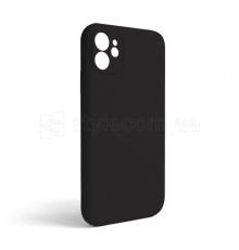 Чохол Full Silicone Case для Apple iPhone 11 black (18) закрита камера (без логотипу) TPS-2710000235699