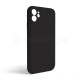 Чохол Full Silicone Case для Apple iPhone 11 black (18) закрита камера (без логотипу) TPS-2710000235699