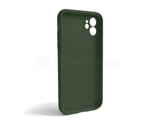 Чохол Full Silicone Case для Apple iPhone 11 atrovirens green (54) закрита камера (без логотипу) TPS-2710000235682