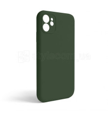 Чохол Full Silicone Case для Apple iPhone 11 atrovirens green (54) закрита камера (без логотипу) TPS-2710000235682