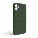 Чохол Full Silicone Case для Apple iPhone 11 atrovirens green (54) закрита камера (без логотипу) TPS-2710000235682