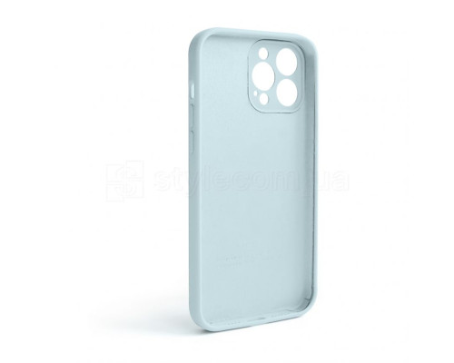 Чохол Full Silicone Case для Apple iPhone 13 Pro Max sky blue (58) закрита камера (без логотипу) TPS-2710000236467