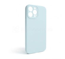 Чохол Full Silicone Case для Apple iPhone 13 Pro Max sky blue (58) закрита камера (без логотипу) TPS-2710000236467