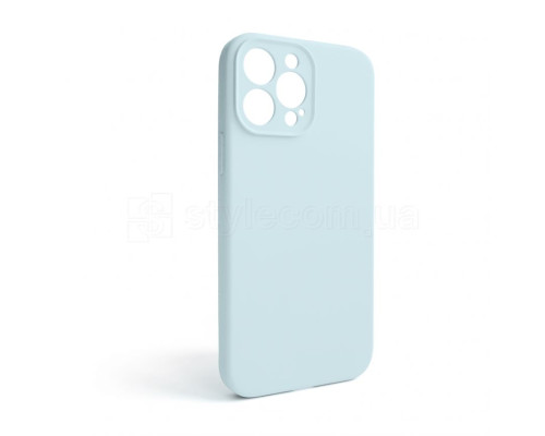 Чохол Full Silicone Case для Apple iPhone 13 Pro Max sky blue (58) закрита камера (без логотипу) TPS-2710000236467