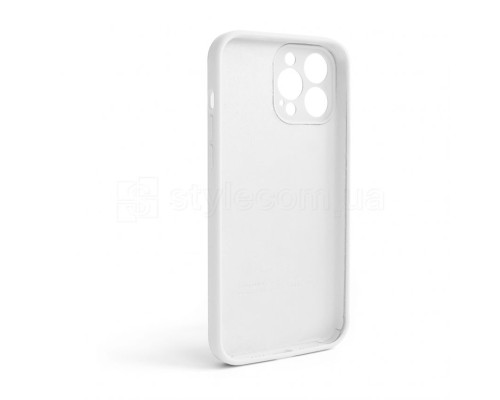 Чохол Full Silicone Case для Apple iPhone 13 Pro Max white (09) закрита камера (без логотипу) TPS-2710000236450