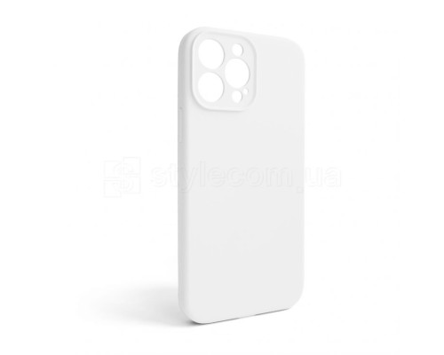 Чохол Full Silicone Case для Apple iPhone 13 Pro Max white (09) закрита камера (без логотипу) TPS-2710000236450