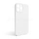 Чохол Full Silicone Case для Apple iPhone 13 Pro Max white (09) закрита камера (без логотипу) TPS-2710000236450