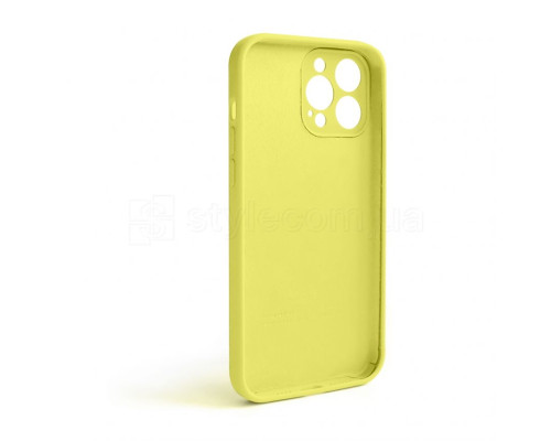 Чохол Full Silicone Case для Apple iPhone 13 Pro Max flash lime (41) закрита камера (без логотипу) TPS-2710000236344