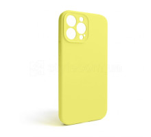 Чохол Full Silicone Case для Apple iPhone 13 Pro Max flash lime (41) закрита камера (без логотипу) TPS-2710000236344